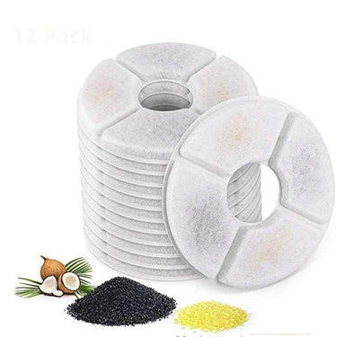 Activated Carbon Filter Replacements For Flower Cat Fountain Cat Supplies KittyNook